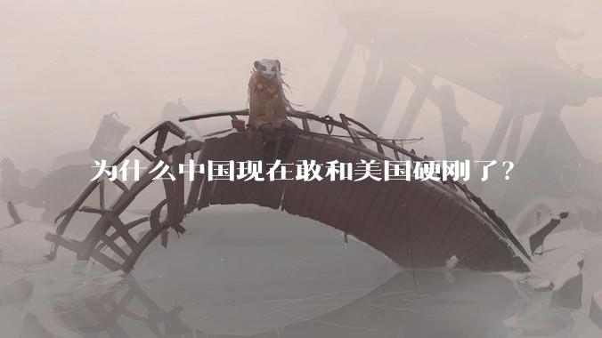 为什么中国现在敢和美国硬刚了？